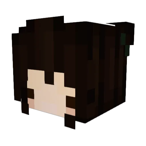 lillianFTP Minecraft avatar head, 3D render