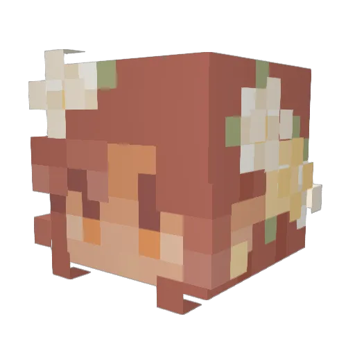 lilly_264 Minecraft avatar head, 3D render
