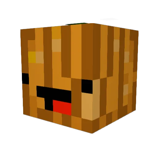 lillycakeslol Minecraft avatar head, 3D render
