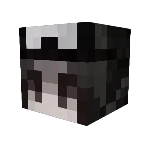 lillygl Minecraft avatar head, 3D render