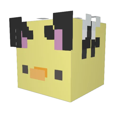 lillyy03 Minecraft avatar head, 3D render