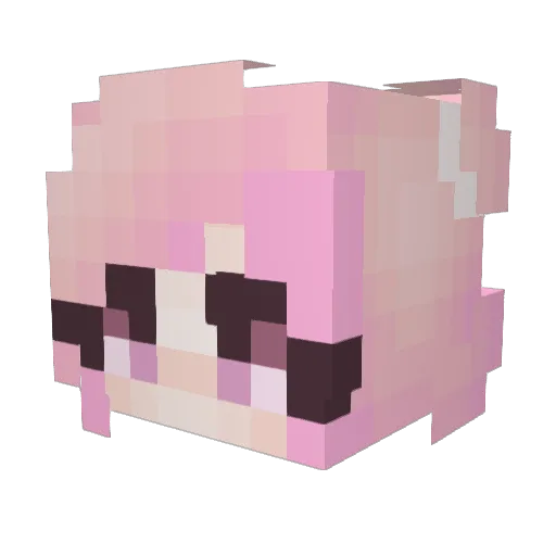 lilm4nk0 Minecraft avatar head, 3D render