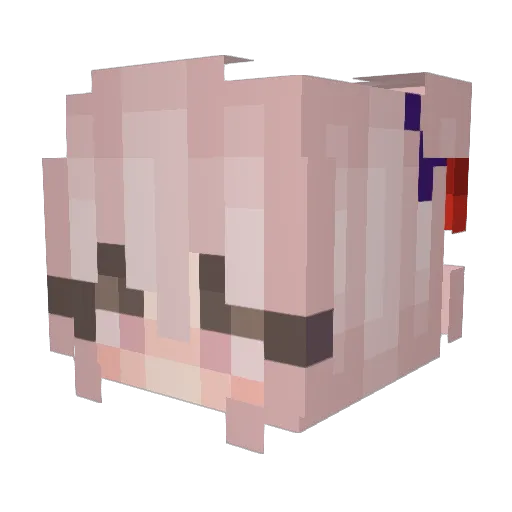 lilmac_23 Minecraft avatar head, 3D render