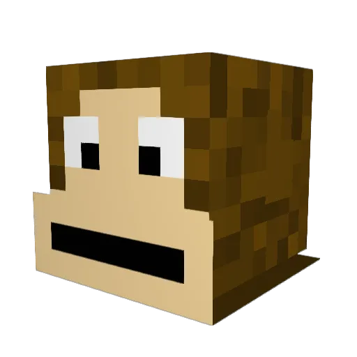 lilmicahh Minecraft avatar head, 3D render
