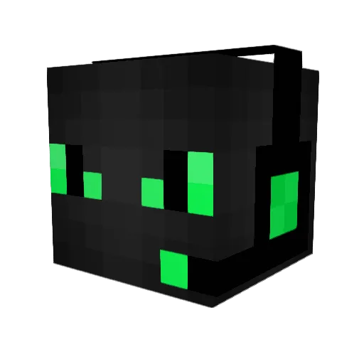 lilmolz Minecraft avatar head, 3D render