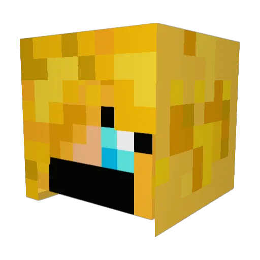 lilmonster26 Minecraft avatar head, 3D render