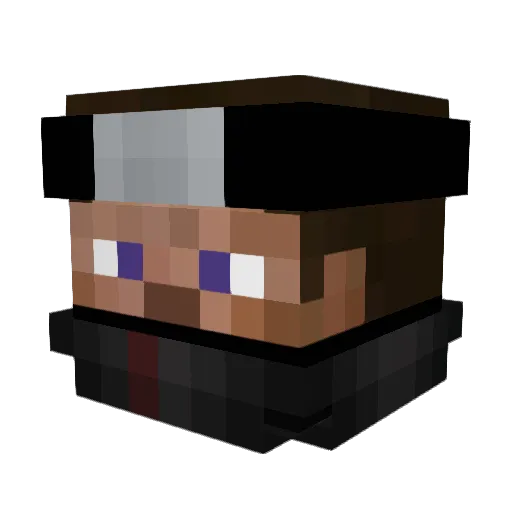 lilmrco Minecraft avatar head, 3D render