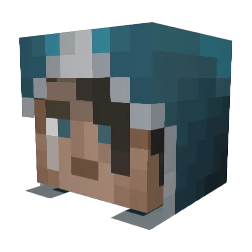 lilo73 Minecraft avatar head, 3D render