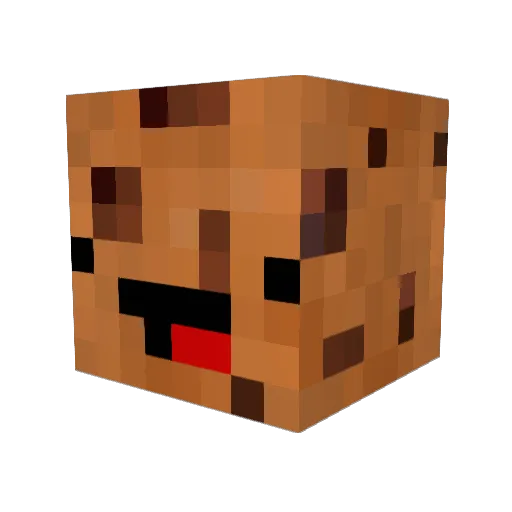 lilpapiliyah Minecraft avatar head, 3D render