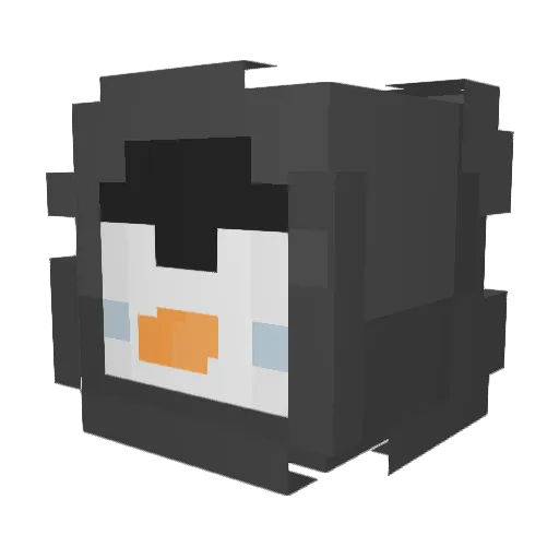 lilpenguin99780 Minecraft avatar head, 3D render