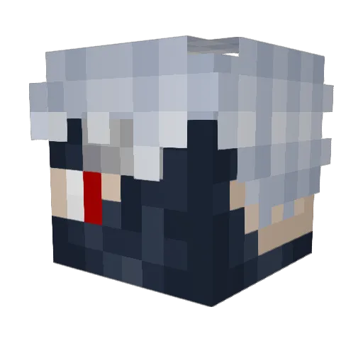 lilroseeeeeeee Minecraft avatar head, 3D render