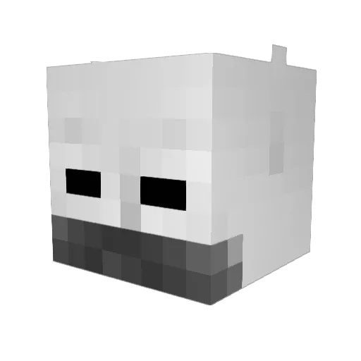 lilsigmonster Minecraft avatar head, 3D render