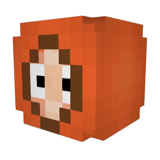 lilsneed Minecraft avatar head, 3D render