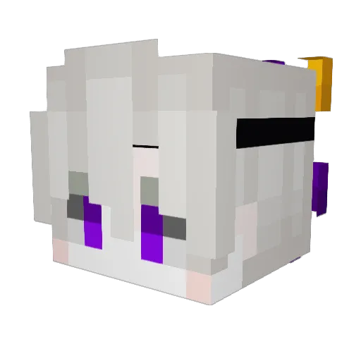 lilsniffer06 Minecraft avatar head, 3D render