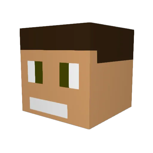 liltimmy2 Minecraft avatar head, 3D render