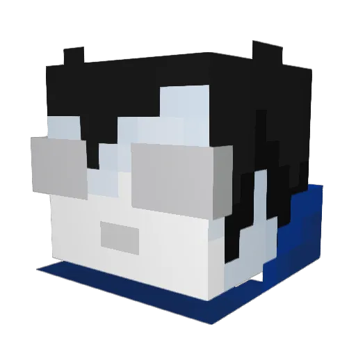 liltwisted5 Minecraft avatar head, 3D render