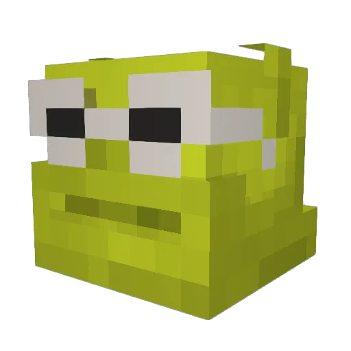 lilvirgile Minecraft avatar head, 3D render
