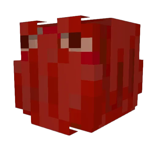 lilwintry Minecraft avatar head, 3D render