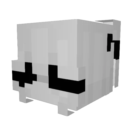 lilxy Minecraft avatar head, 3D render