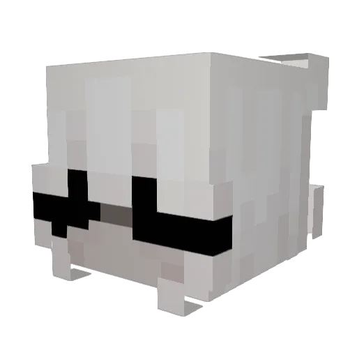 lily1902 Minecraft avatar head, 3D render