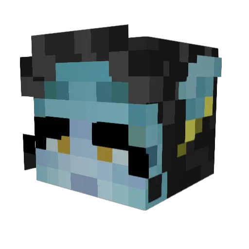 lily33519 Minecraft avatar head, 3D render