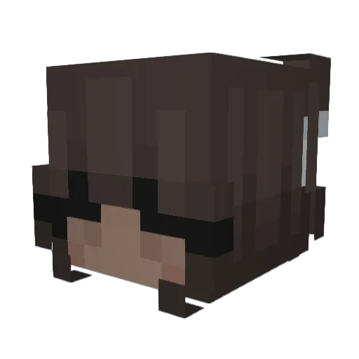 lily_756 Minecraft avatar head, 3D render