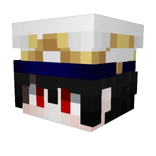 lily_chise14 Minecraft avatar head, 3D render