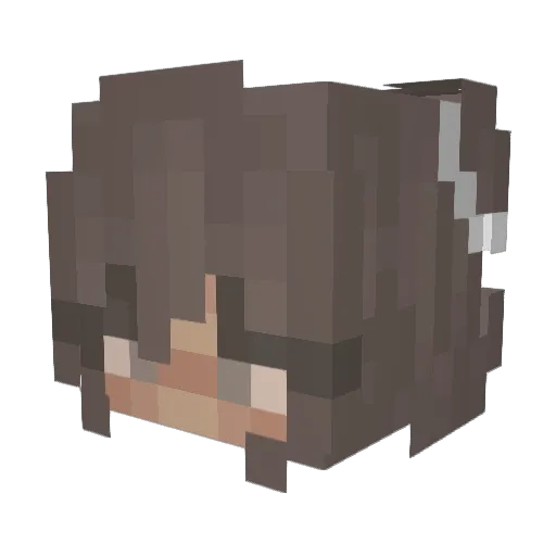 lilyk67 Minecraft avatar head, 3D render