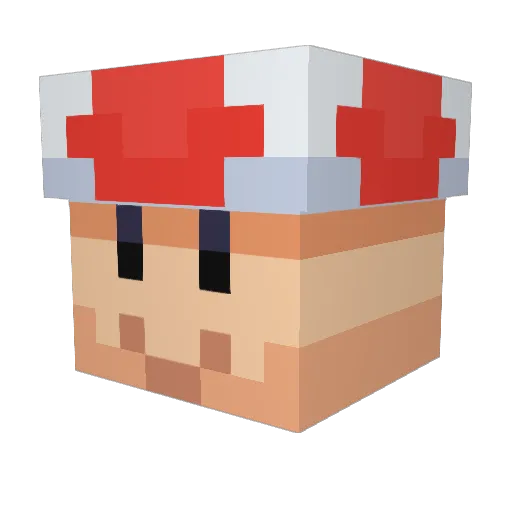 lilykm05 Minecraft avatar head, 3D render