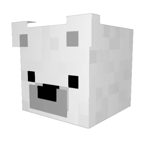 lilynour2008 Minecraft avatar head, 3D render
