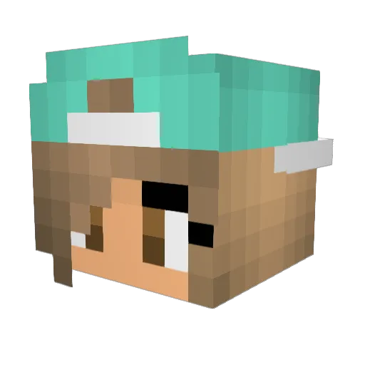 lilypad121312 Minecraft avatar head, 3D render