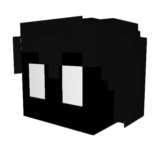 lim017 Minecraft avatar head, 3D render