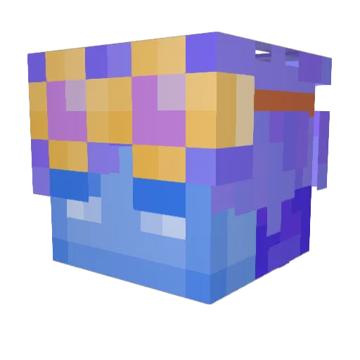 limbocallsyou Minecraft avatar head, 3D render
