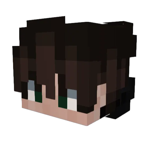 limdog05 Minecraft avatar head, 3D render