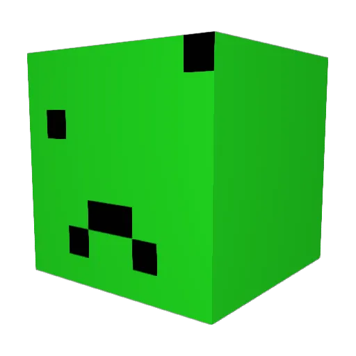 lime_boi25 Minecraft avatar head, 3D render