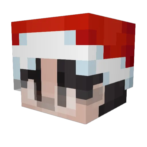 limecraftYT Minecraft avatar head, 3D render