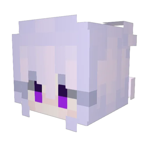 limemarmalade Minecraft avatar head, 3D render