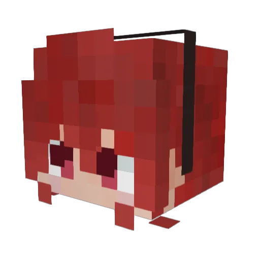 limen1126 Minecraft avatar head, 3D render