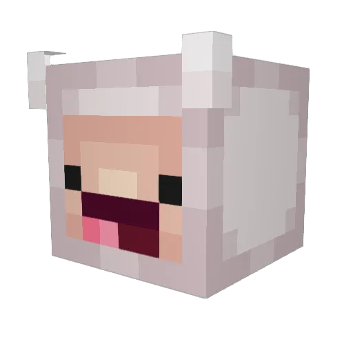limgh006 Minecraft avatar head, 3D render
