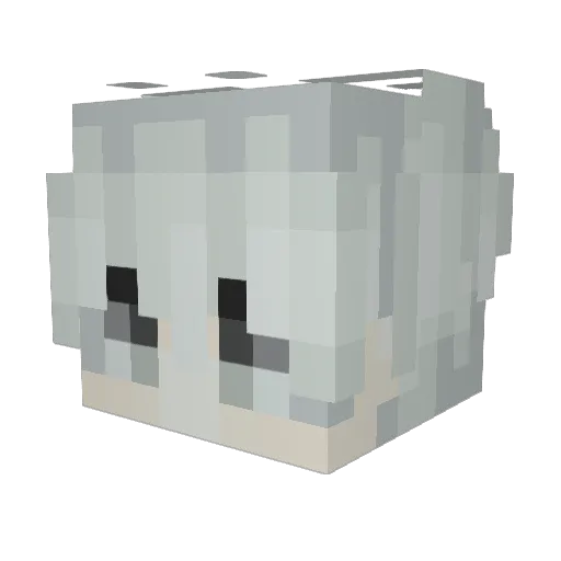 limit423 Minecraft avatar head, 3D render