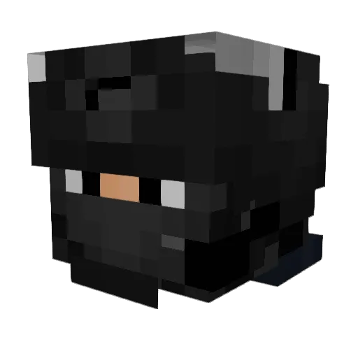 limjaewoo Minecraft avatar head, 3D render