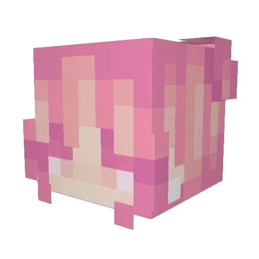 limlix9786 Minecraft avatar head, 3D render