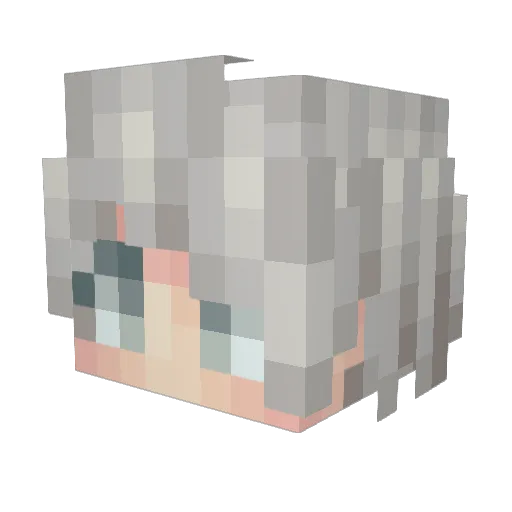 limo454 Minecraft avatar head, 3D render