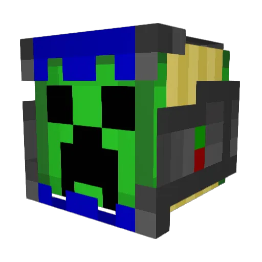 limo_997 Minecraft avatar head, 3D render