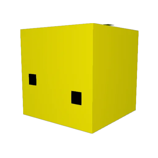 limoncio_12 Minecraft avatar head, 3D render