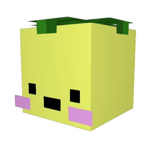 limoncitoo Minecraft avatar head, 3D render