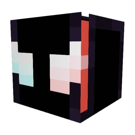 limpystan Minecraft avatar head, 3D render