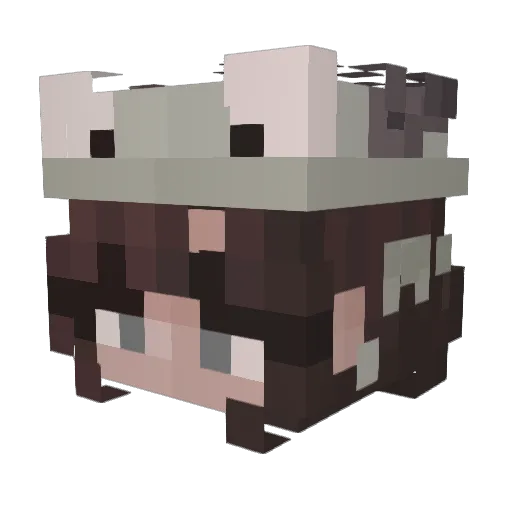 lin1399 Minecraft avatar head, 3D render