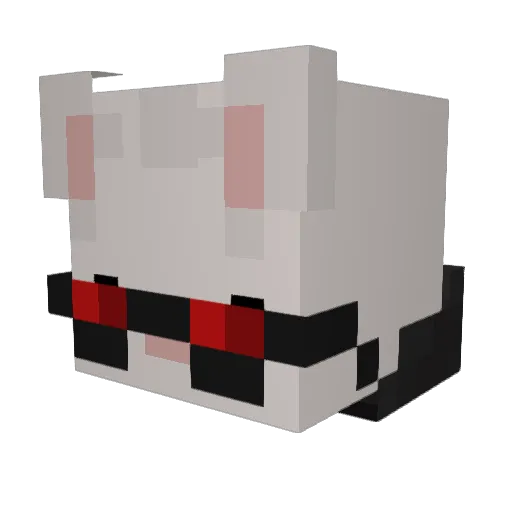 linacs Minecraft avatar head, 3D render