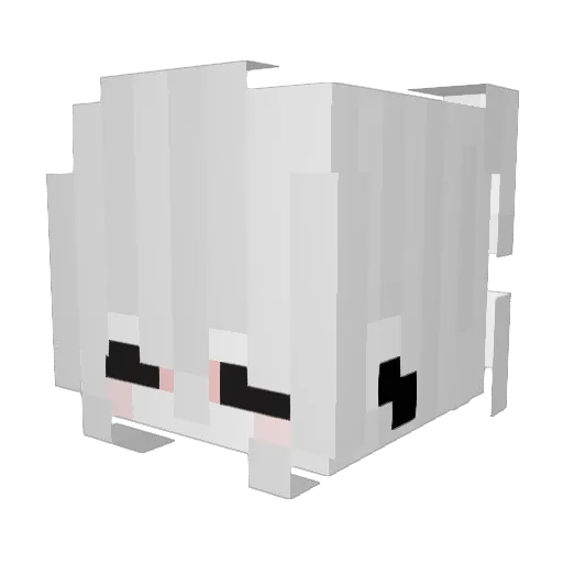 linax__ Minecraft avatar head, 3D render